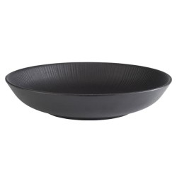Bol 22,5x4,5cm melamina Nero.
