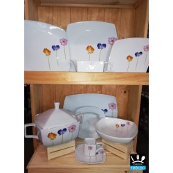 Vajilla 56 piezas Square +...