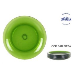 Vajilla cristal verde lys