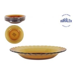 Vajilla cristal ambar picardie